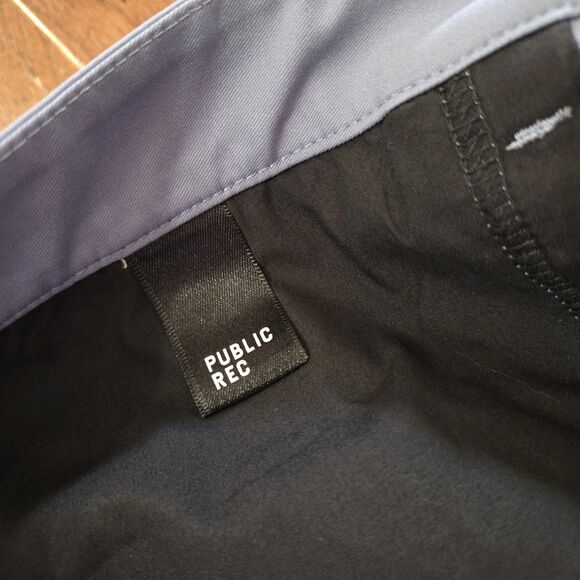 Public Rec Pants Mens 40x30 Dealmaker Workday 2.0 Gray Five Pocket Chino - Picture 4 of 9